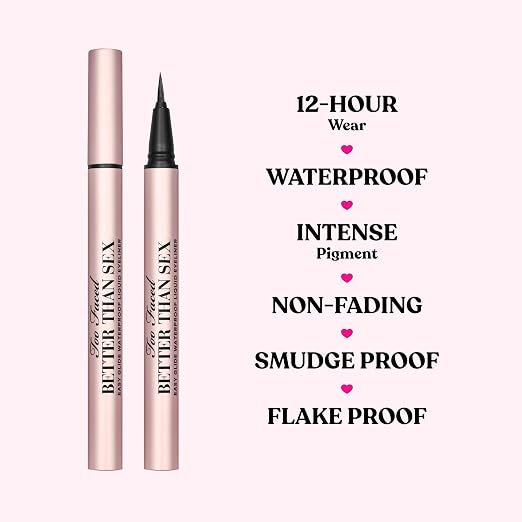 Too Faced Better Than Sex Delineador Líquido miniatura 5