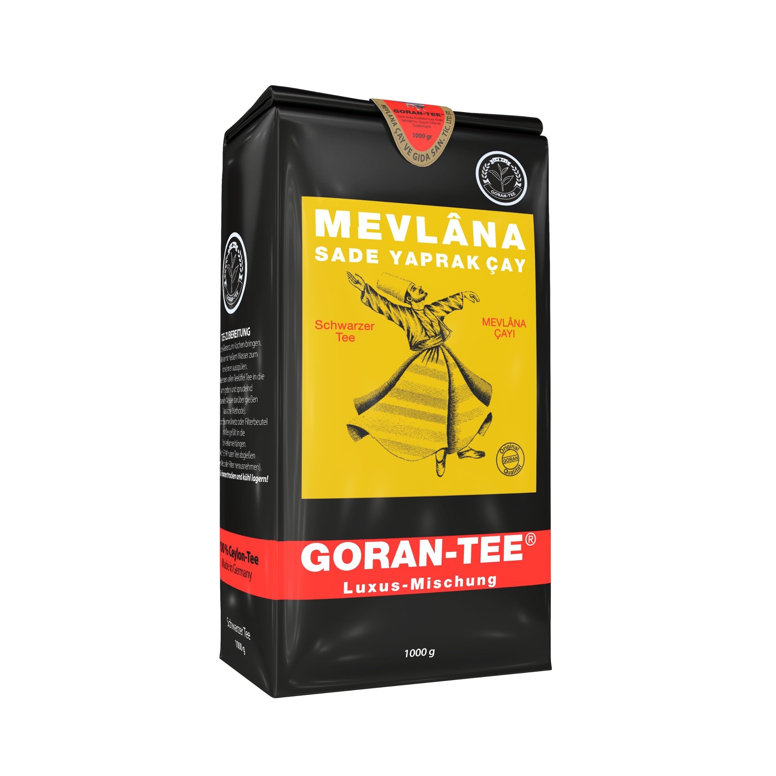 Mevlana Goran Pure Ceylon Tea (1000gr)