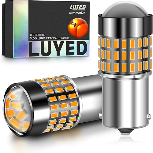 Miniatura 9 de LUYED 2 bombillas LED 3056 3156 3057 3157 de 900 lúmenes, súper brillantes, 3014 78-EX chipsets, utilizadas para refuerzo de luces de reversa, luces