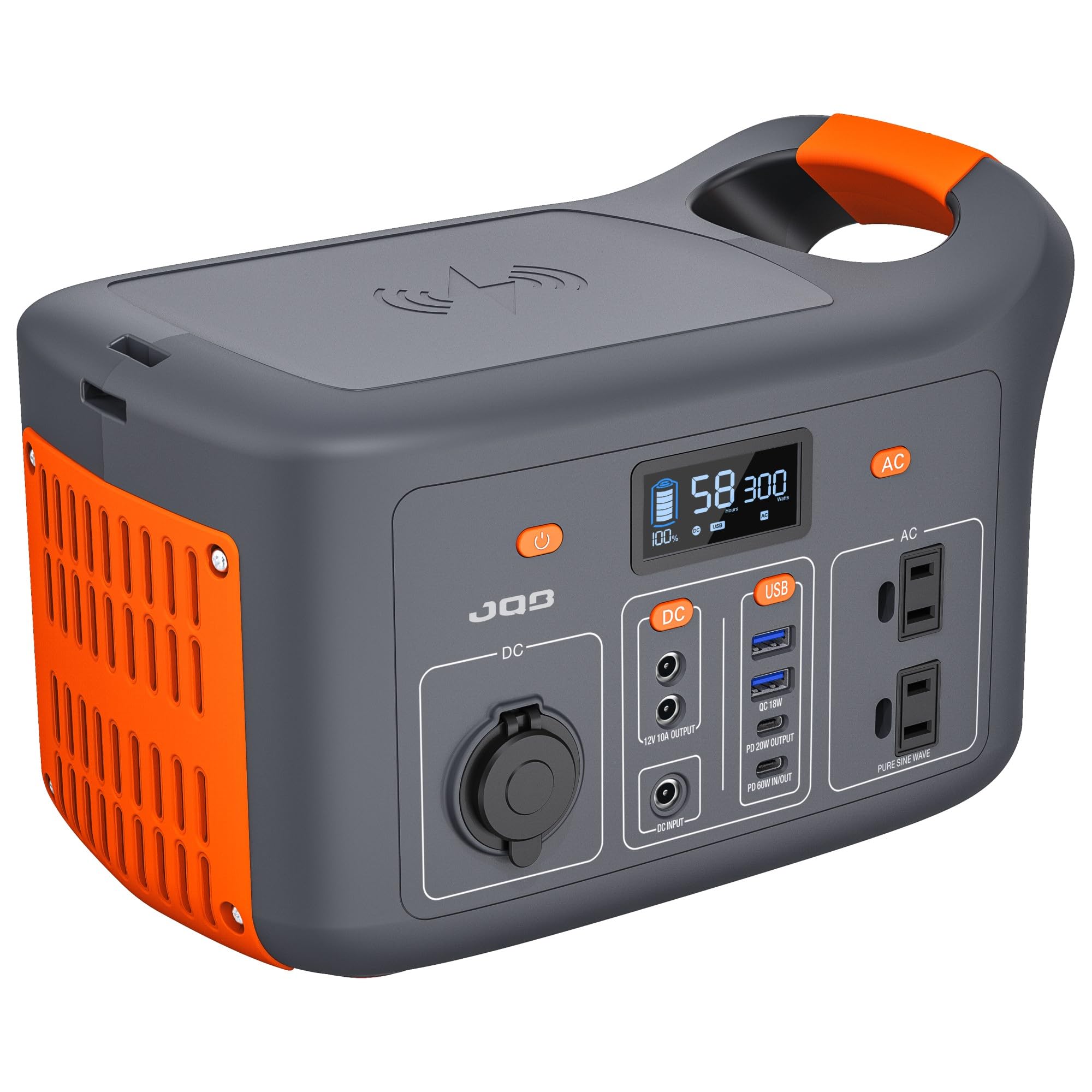 Amazon.co.jp: JQB ポータブル電源 P300 大容量 300W 307Wh/24000mAh  