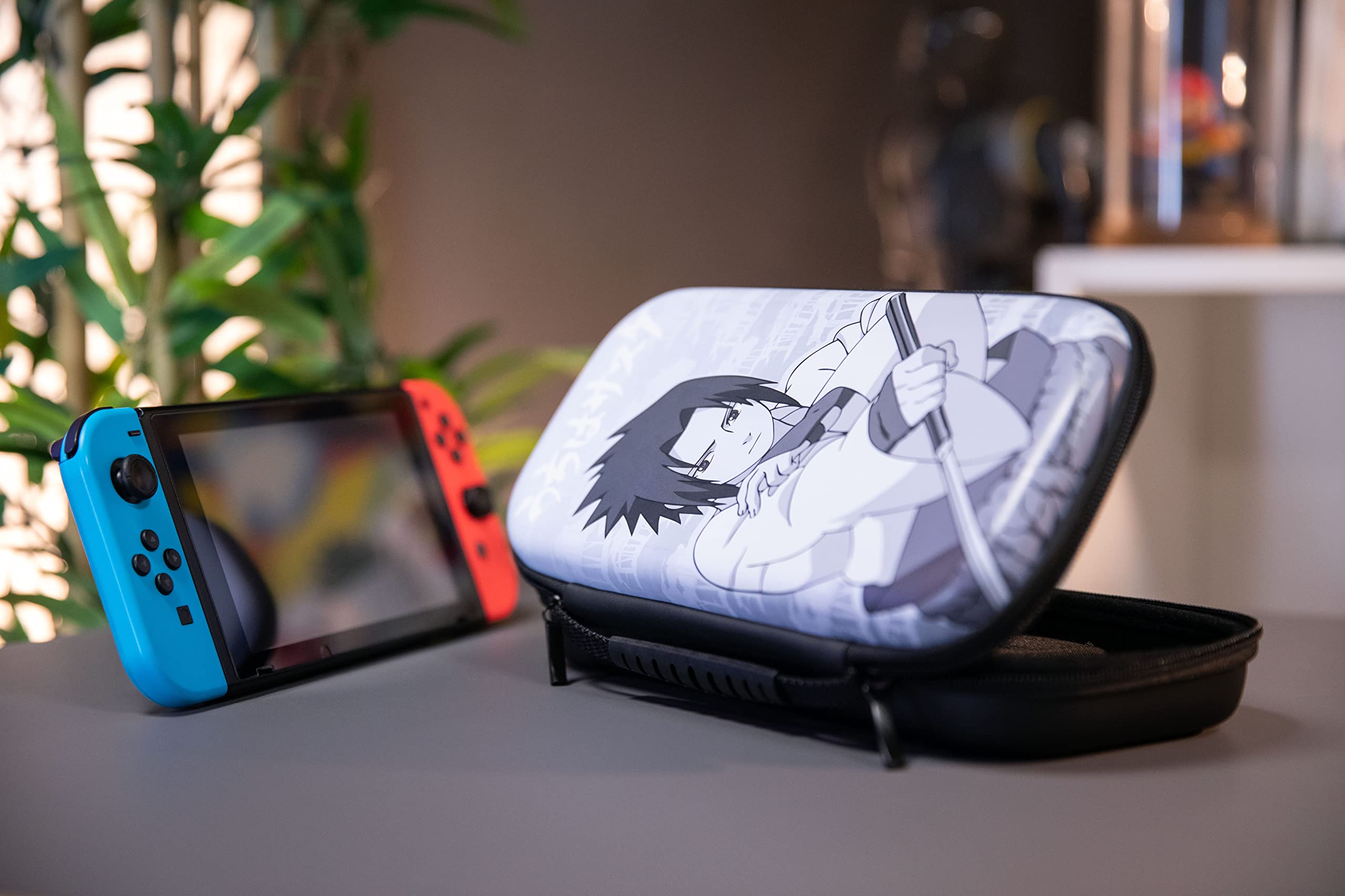 Konix My Hero Academia Funda de protección y Transporte para Nintendo Switch, Switch Lite y Switch OLED - 8 Juegos - Diseño My Hero Academia - Negro — view 103