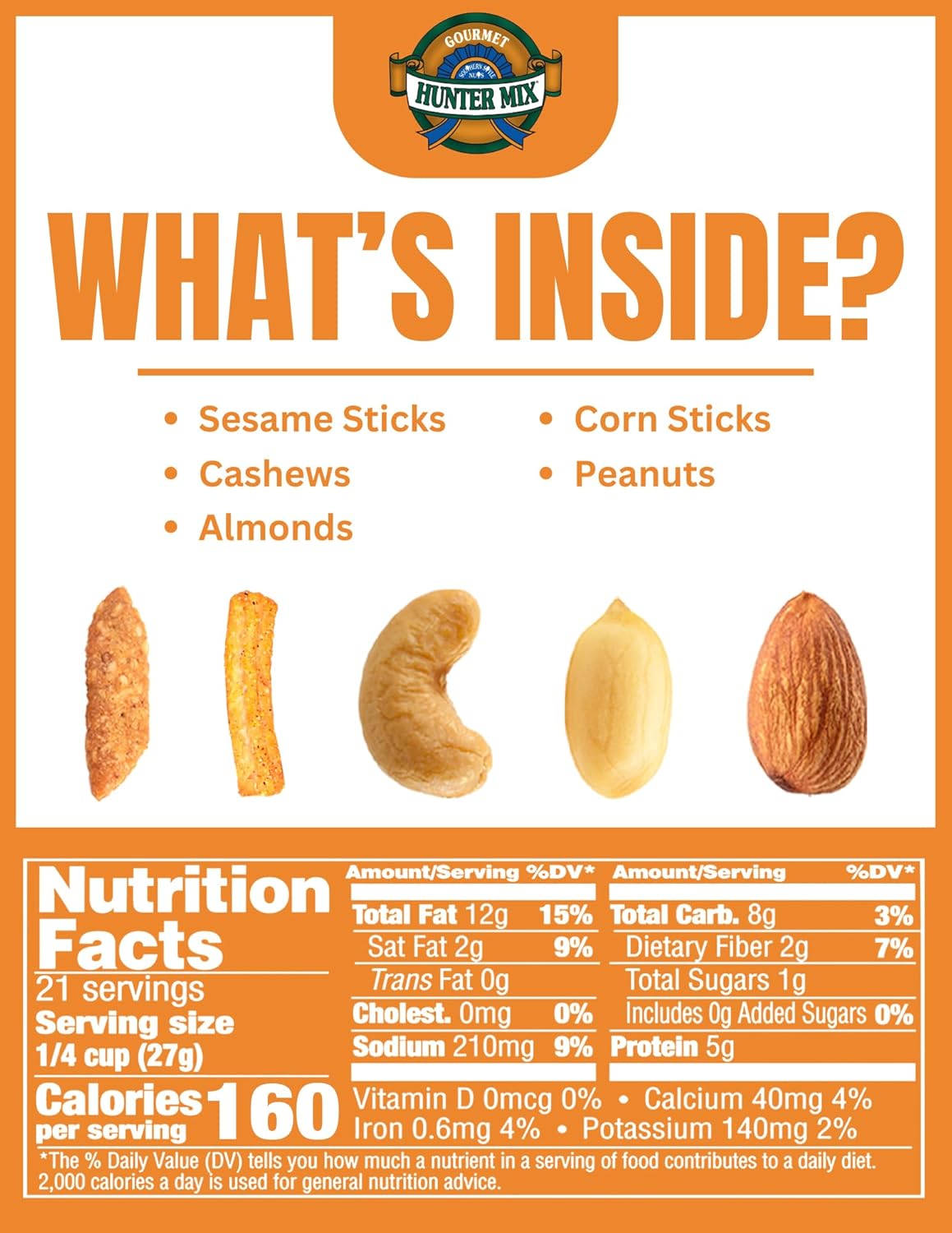 Southern Style Nuts Honey Roasted Hunter Mix, 23 Oz + Southern Style Nuts Cheesy Cheddar Hunter Mix, 20 Oz