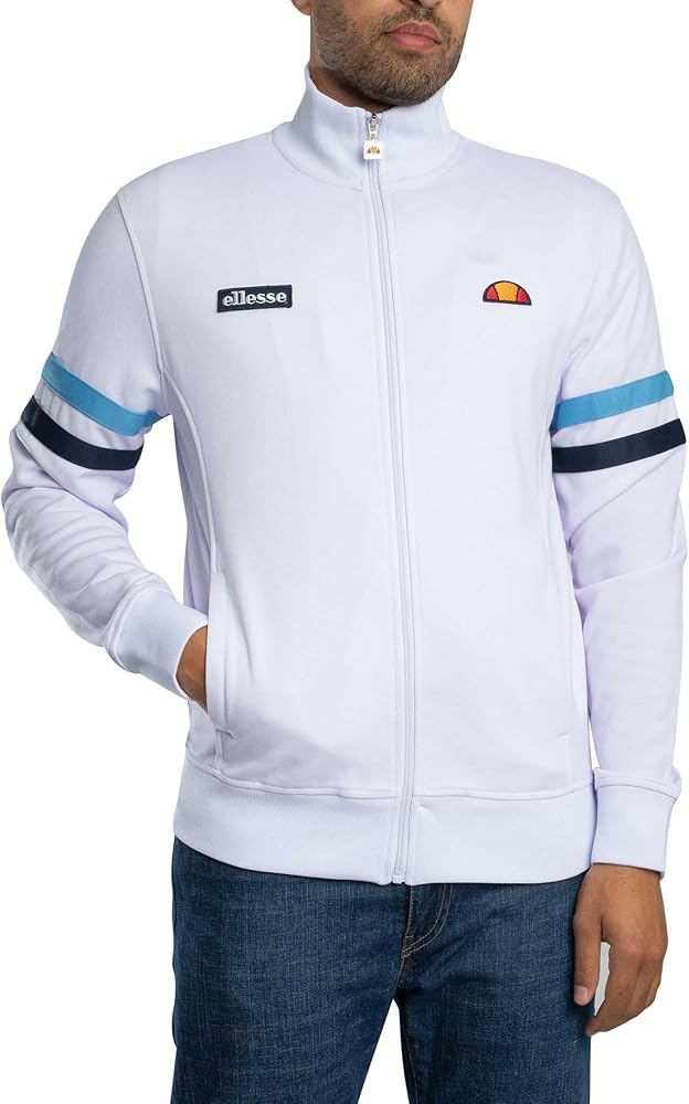 Ellesse Uomo Giacca Da Pista Roma, Black, S