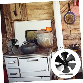 Amazon.co.jp: Homoyoyo 暖炉 ファン 薪 燃焼 ストーブ ファン