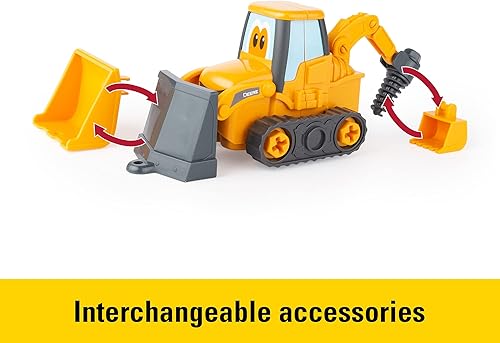 Miniatura 3 de John Deere Construir un juguete retroexcavadora Buddy LP76702