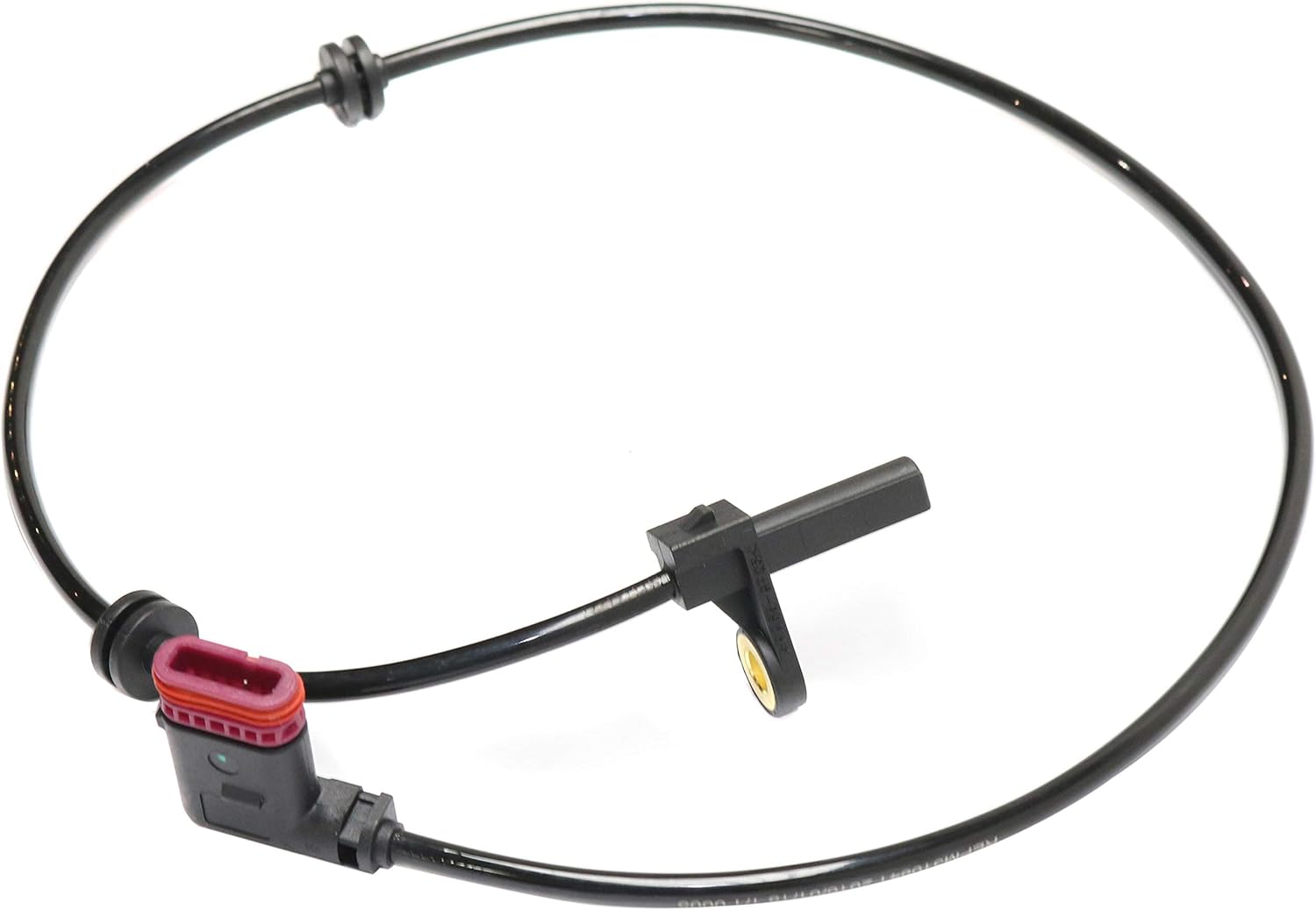 Garage-Pro ABS Speed Sensor Rear, Driver or Passenger Side Compatible with 2007-2010 Mercedes Benz CL550, CL600, S550 & S600 2 Male Terminals, Pin Type, Wheel Mounted, 28 in. Harness