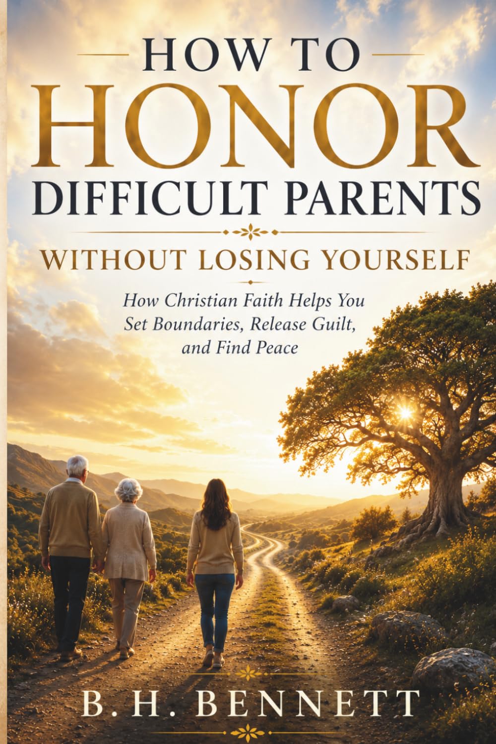 HOW TO HONOR DIFFICULT PARENTS WITHOUT LOSING YOURSELF: How Christian Faith Helps You Set Boundaries, Release Guilt, and Find Peace