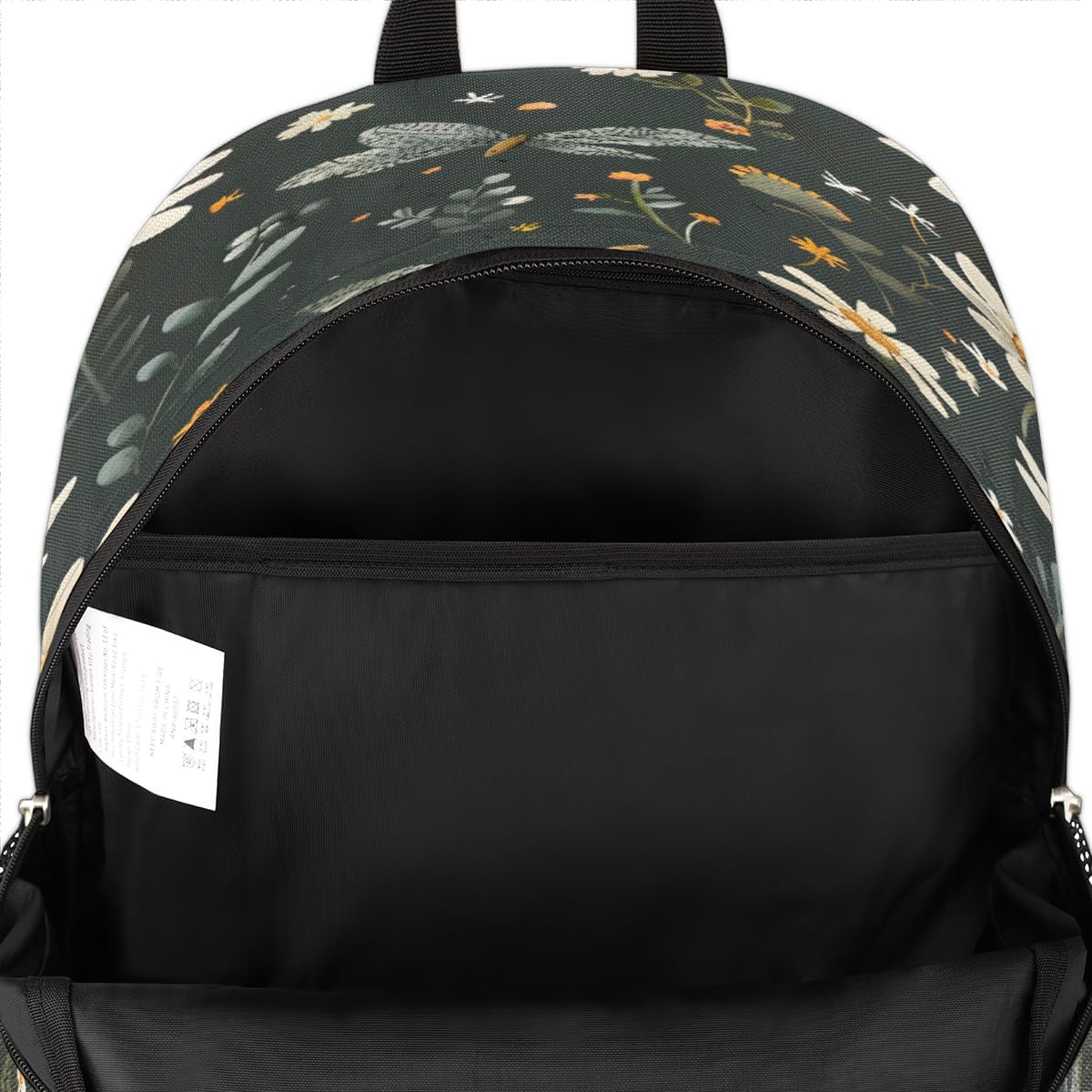 Pardick Butterfly Daisy Travel Laptop Backpack for Women Men Bookbag Casual Daypack Fits 15.6 Inch Laptop