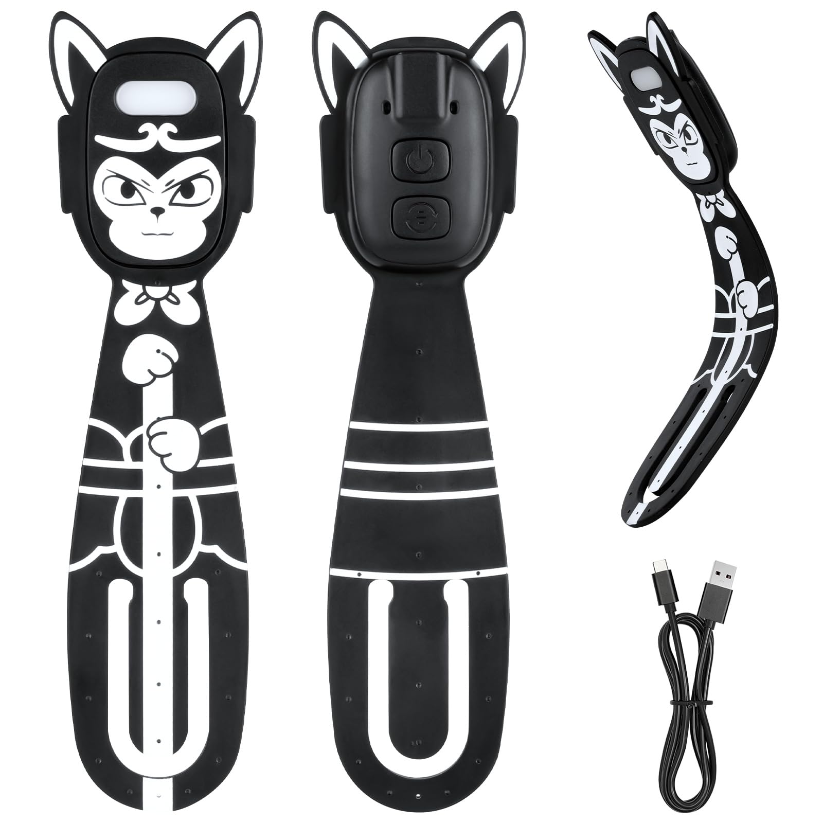 OSDUE LED Leselampe, 2 in 1 Lesezeichen Buch Licht, Leselicht, Kinder und Erwachsene Leseleuchte, Buchzubehör, Geschenk für Leser, Buchliebhaber, 3 Farbtemperaturen + 5 Helligkeitsstufen