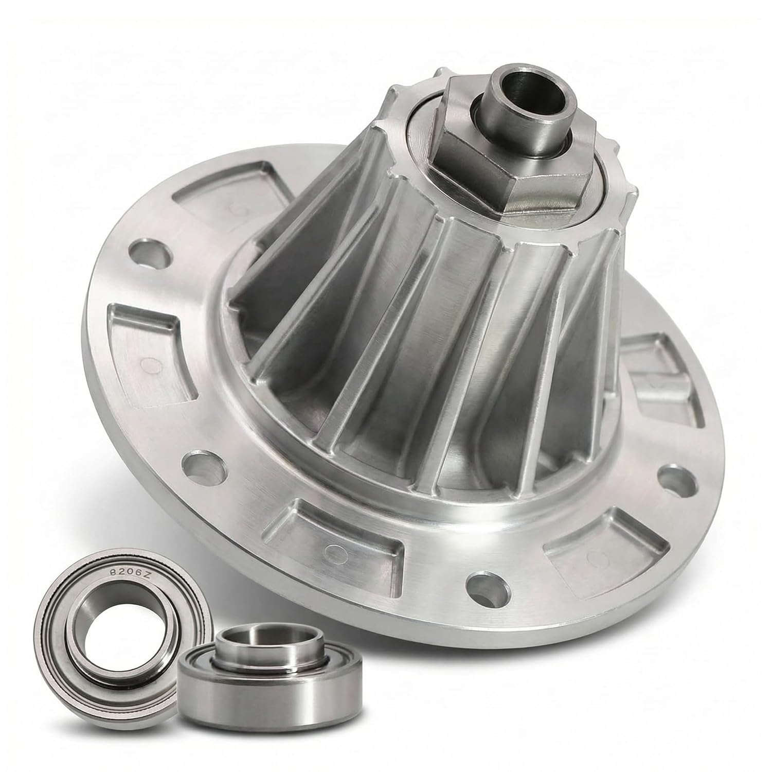 Lawn Mower Spindle Assembly with Bearings Compatible with Bobcat 4171231 Mower Spindle Assy Replaces 4115850, 4165023