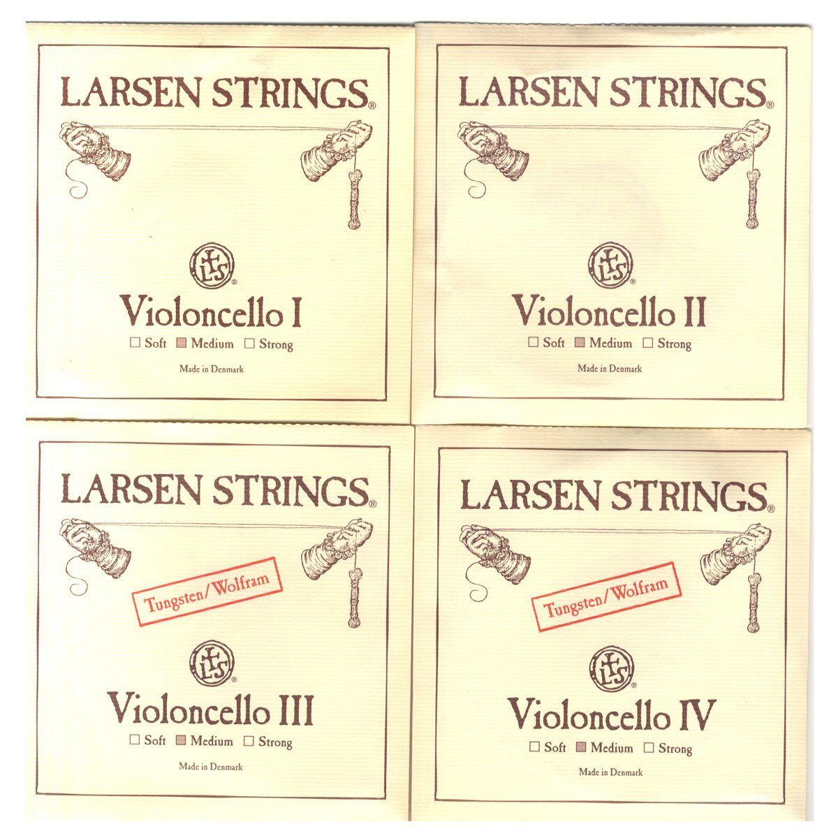 Amazon.co.jp: LARSEN STRINGS ( ラーセン ストリングス ) 弦 セット