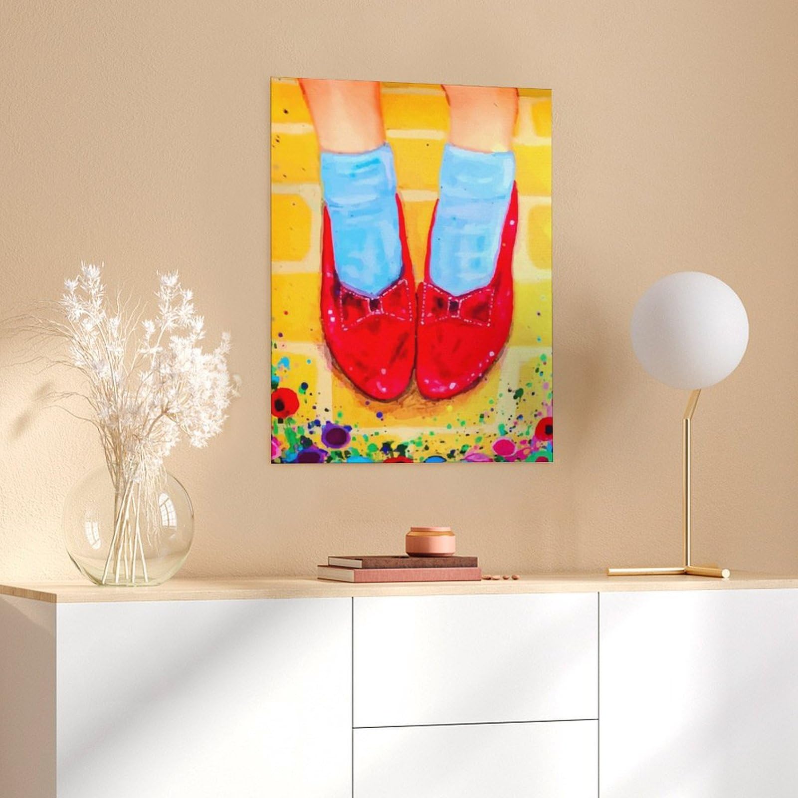 MICAO 絵画　版画　シリアルナンバー入り　「赤い靴」 MICAO 絵画 版画 シリアルナンバー入り 「赤い靴」 MICAOさんの赤頭巾