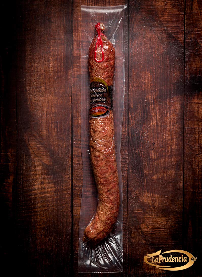 La Prudencia - Salchichón Ibérico de Bellota - Artesanal (1,3 - 1,8 Kg)
