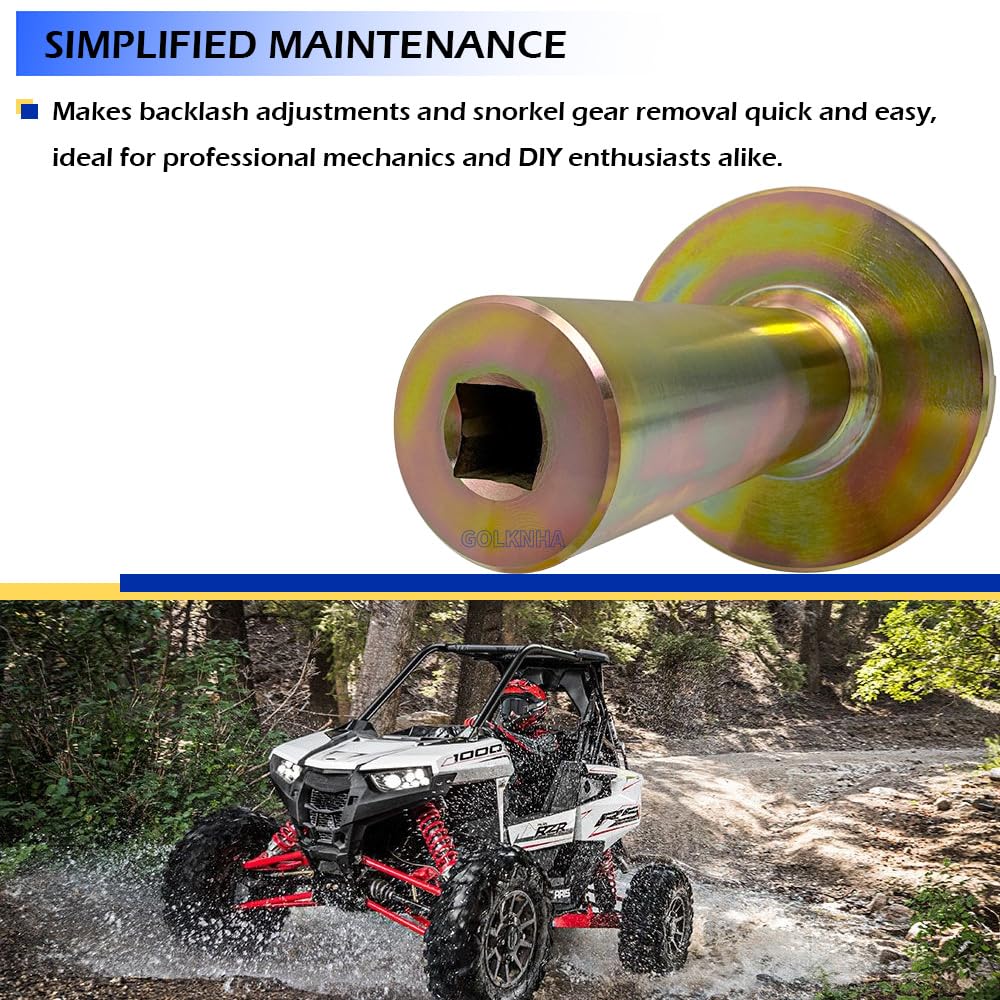 Transmission Gear Snorkel Tube Backlash Tool for Polaris UTV R RZR RS1 XP 4 Turbo S 2016-2022