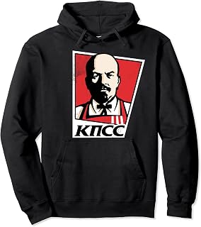 Colonel Lenin KPSS KFC Vladimir Lenin Colonel Sanders mashup Pullover Hoodie