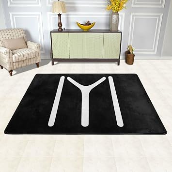Osman Seal Kayi Turkey Ertugrul Area Rugs for Living Room Bedroom - Non-Slip Soft Floor Mat, Washable Low Pile Rug for Kitchen, Dining Room, Nursery, Office - Multiple