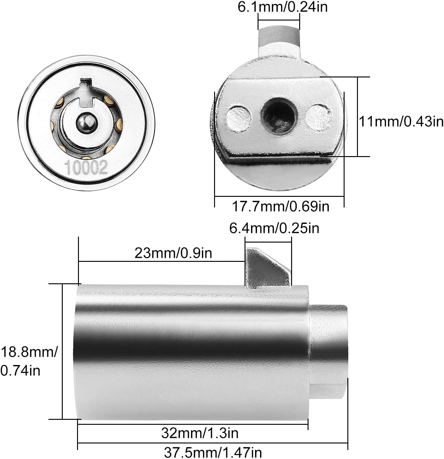 Piastra A Induzione 5000W Professionale - 20 Livelli Potenza, Temperatura 60-260°C, Timer - Foto 5