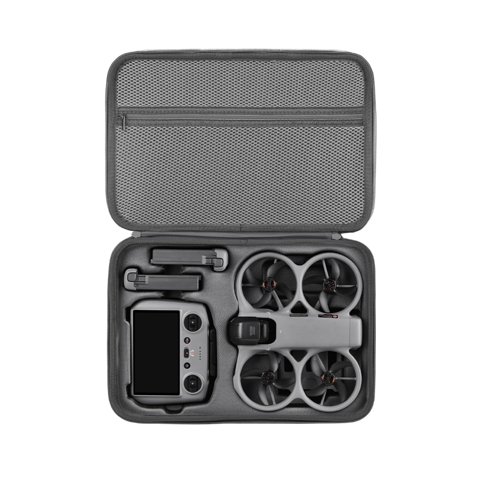 Generico Custodia rigida da trasporto drone per DJI Avata 360 RC2/Goggole Combo, borsa capiente, custodia protettiva antipolvere, valigetta da viaggio antiurto con tracolla regolabile (Versione RC 2)