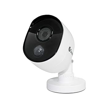 Swann SWPRO-1080MSB-US 1080P PIR Motion Sensors and 100' of Night Vision Add on Bullet Camera, White