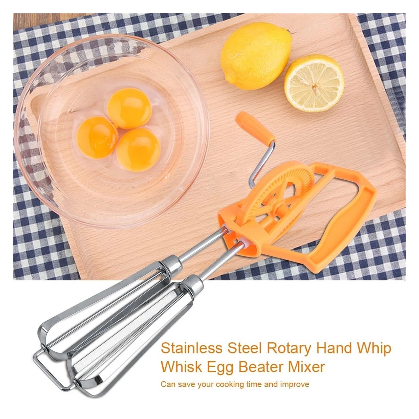 Batidor manual de acero inoxidable batidor huevos mezclador for cocina herramienta salsas for hornear
