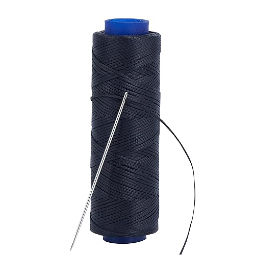 Waxed Thread, Strong Thread for Leather, Upholstery, Shoe, Bag, incl.