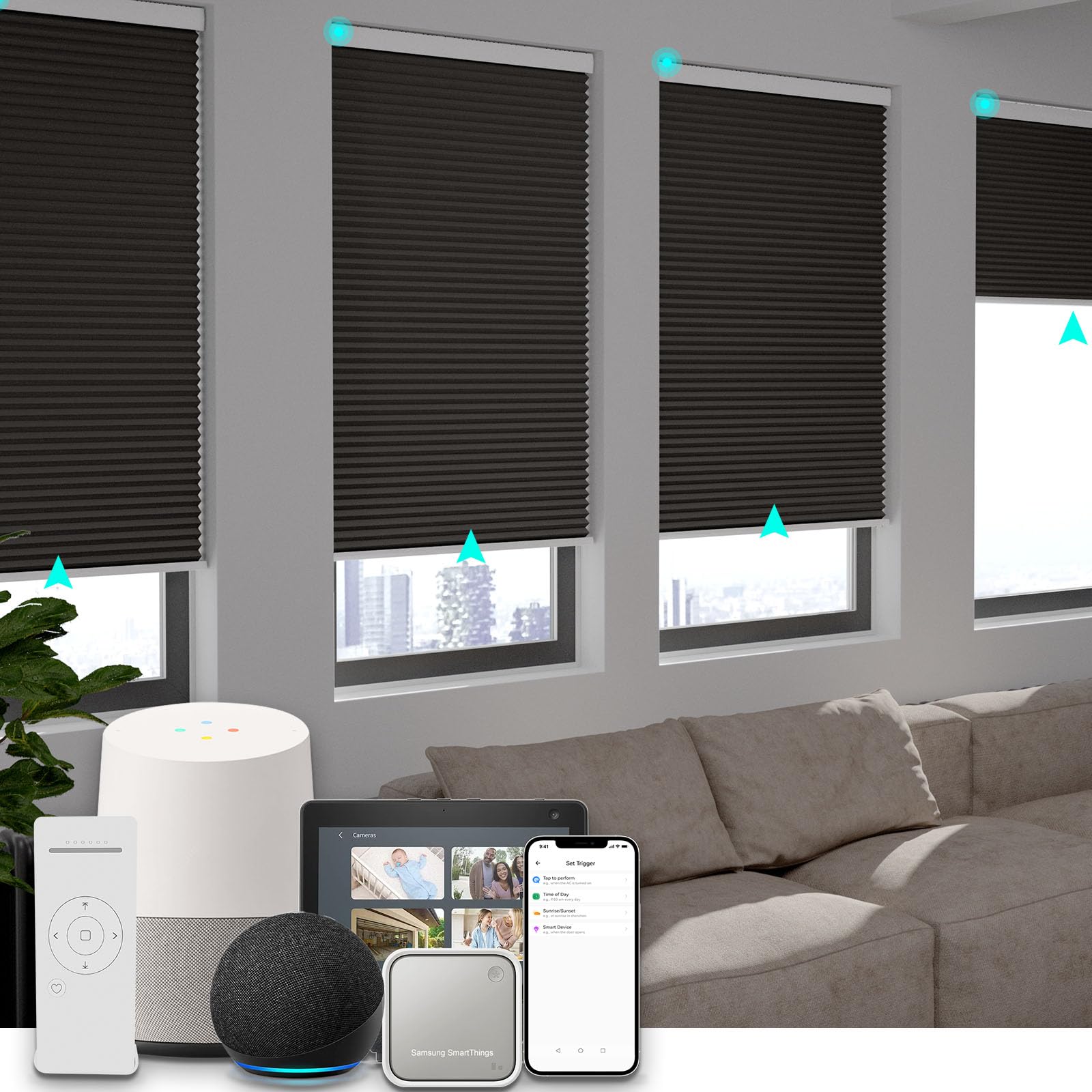 Changshade Cordless Cellular Shades