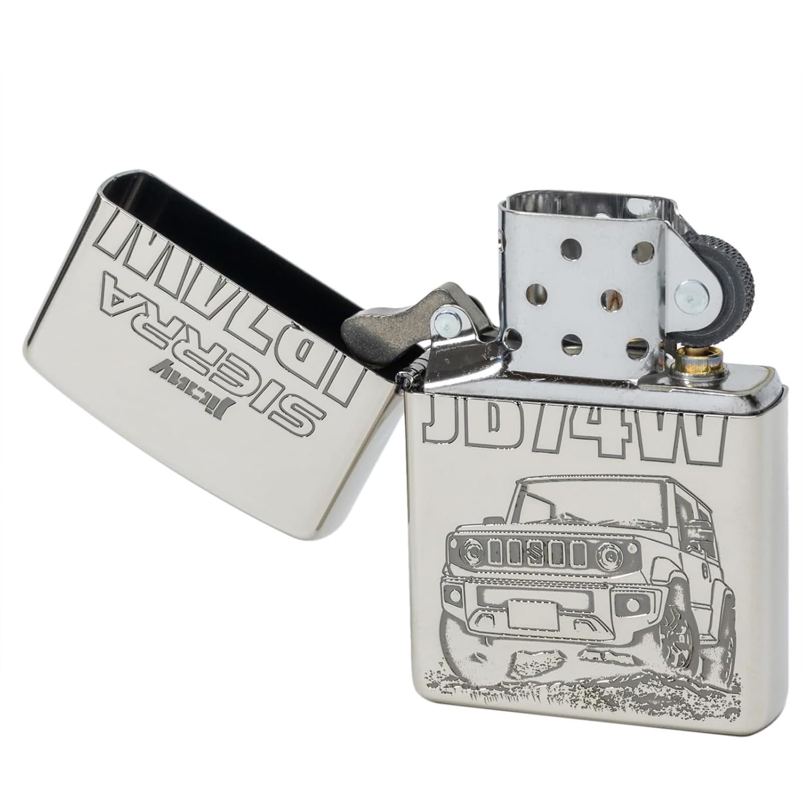 Amazon.co.jp: ジッポー(Zippo) ライター ジムニーシエラ NI シルバー