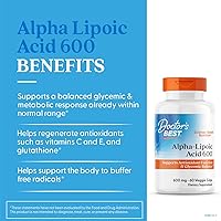 Vista 2 de Doctor 's Best, ácido lipóico, 0.0211644 oz, cápsulas vegetarianas, DRB-00133, 1, 1