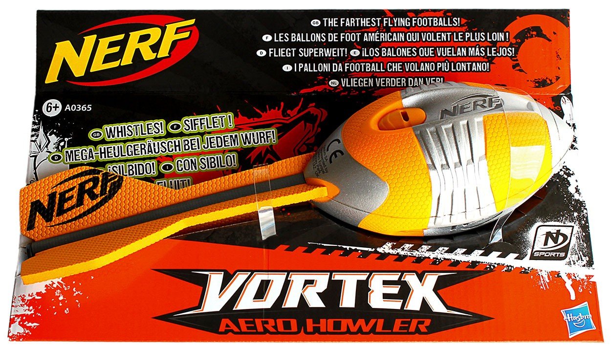 NERF Vortex Mega Heuler Kinder Spielzeug Wurfrakete Football Rocket Luftheuler