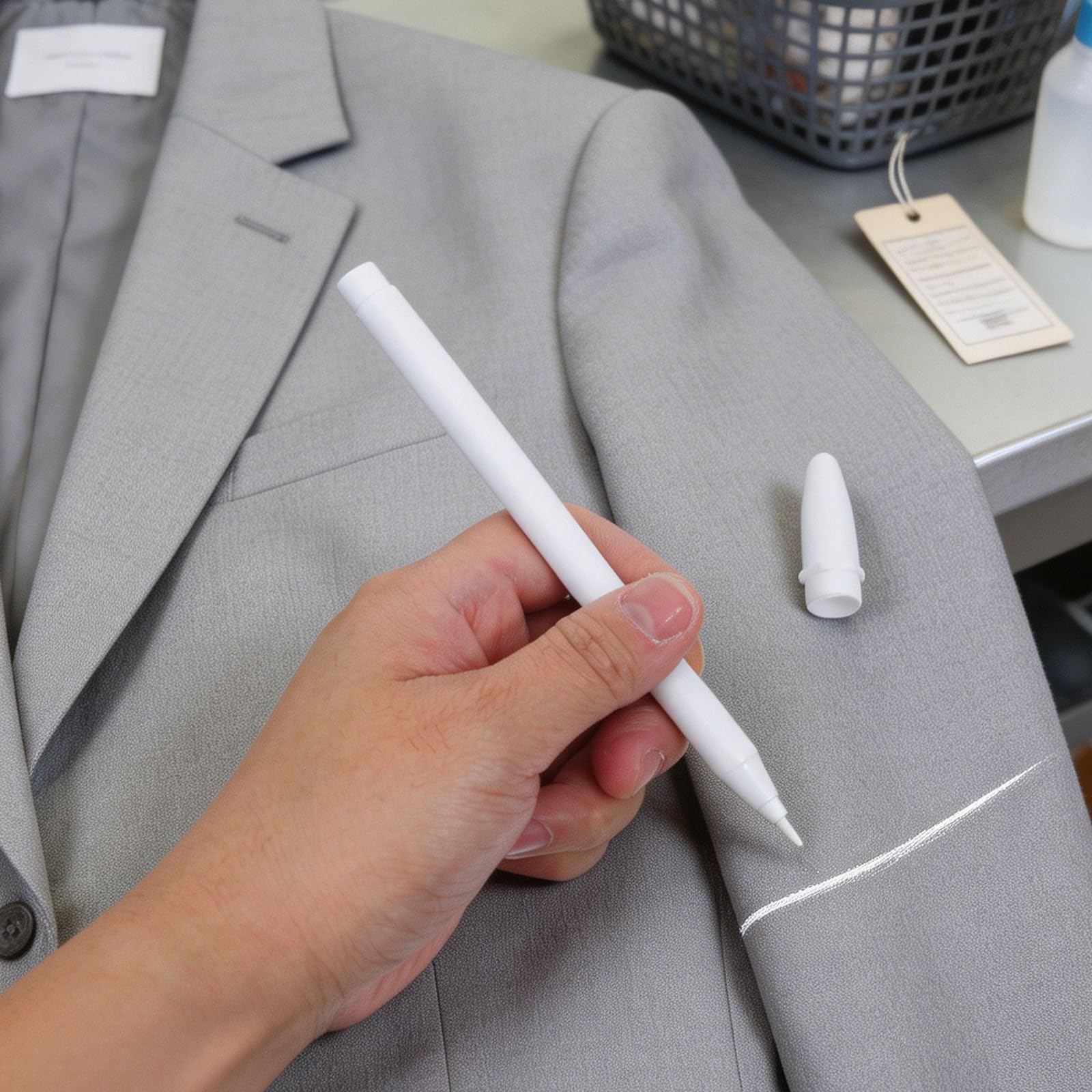 SEWACC 50 Piezas Marcadores de Tela Lavables Tinta Soluble en Agua para Marcar Ropa de Seda y Prendas, 10 Bolígrafos Rápidos de Secado para Costura y Acolchado en Taller
