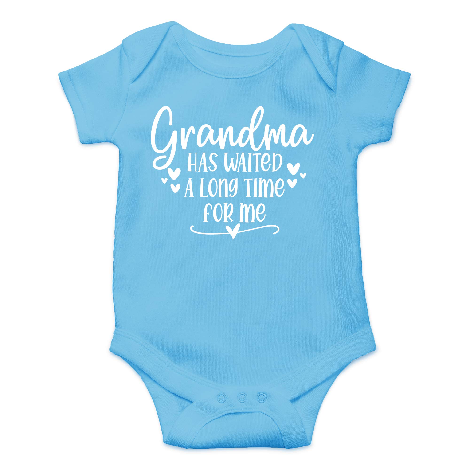 CBTwearGrandma Has Waited a Long Time Baby Bodysuit Funny Infant Outfit Adorable Romper Clothing