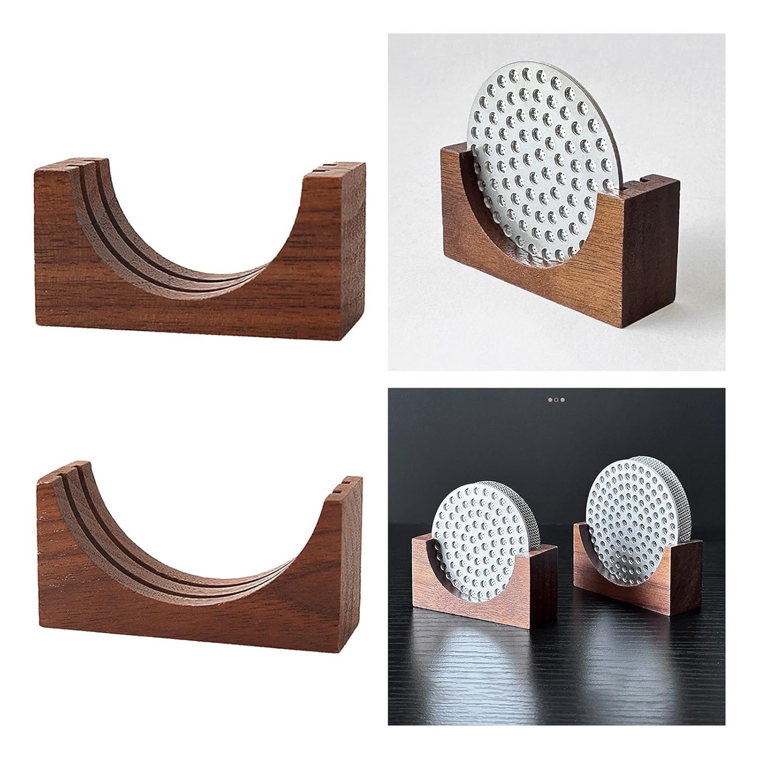 CALANDIS 2xCoffee Shower Screen Holder 51/58mm Wooden for Baristas Espresso Lovers Gift 51mm | Replacement Parts & Accs | Coffee & Tea Makers | Small Kitchen Appliances 3 71fQ WNXC1L. SL1500