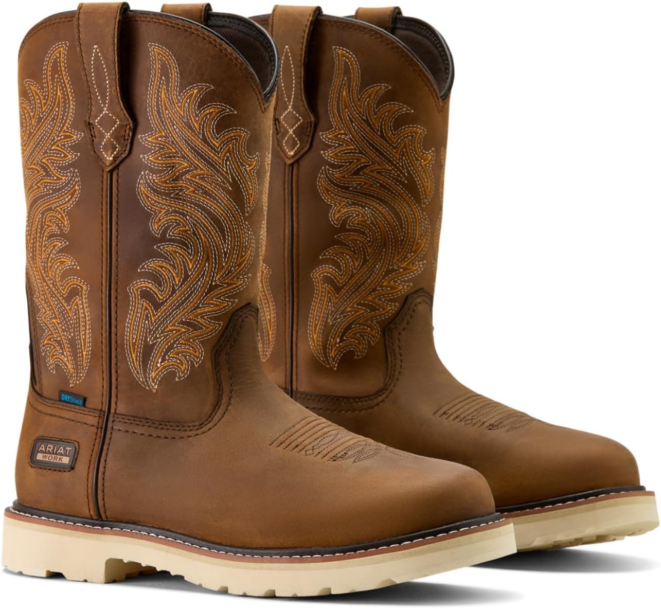 ARIAT mens Activator Argo Waterproof Round Toe Work Boot - Image 6