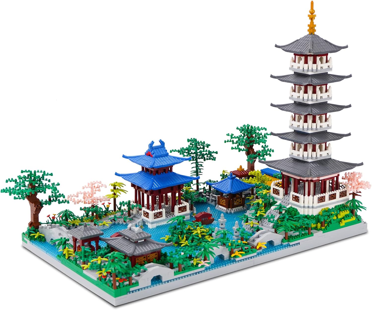 LULUFUN Architecture Building Blocks, The West Lakes of Hangzhou Block