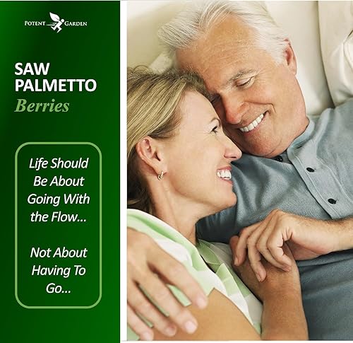 Miniatura 7 de Saw Palmetto Extracto de cápsulas para la salud próstata | & Berry en polvo Complejo Bloqueador de para reducir frecuentes Urination y DHT a la