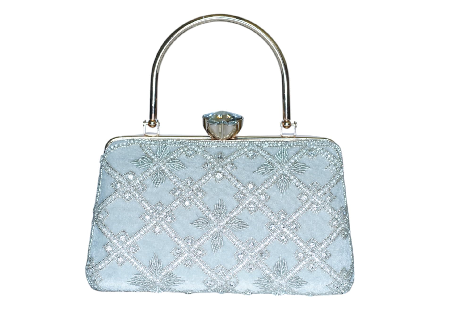 Latest Bridal Clutch Purse for Wedding (Kaveri)-image-11