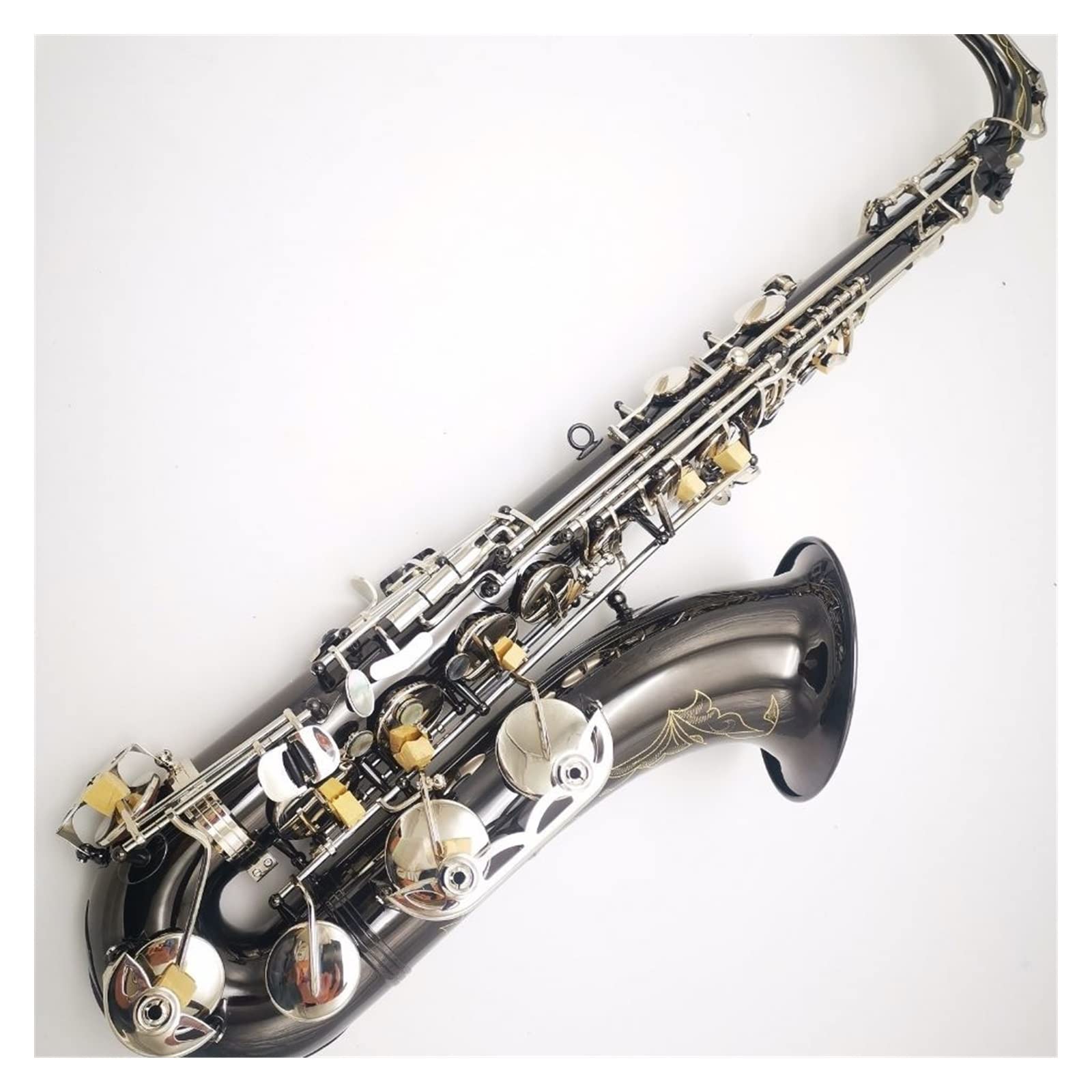 Sax Studente Sassofono Tenore in SIB Rame Bianco Nichel Oro B-Tune Strumento Sax Tenore Professionale