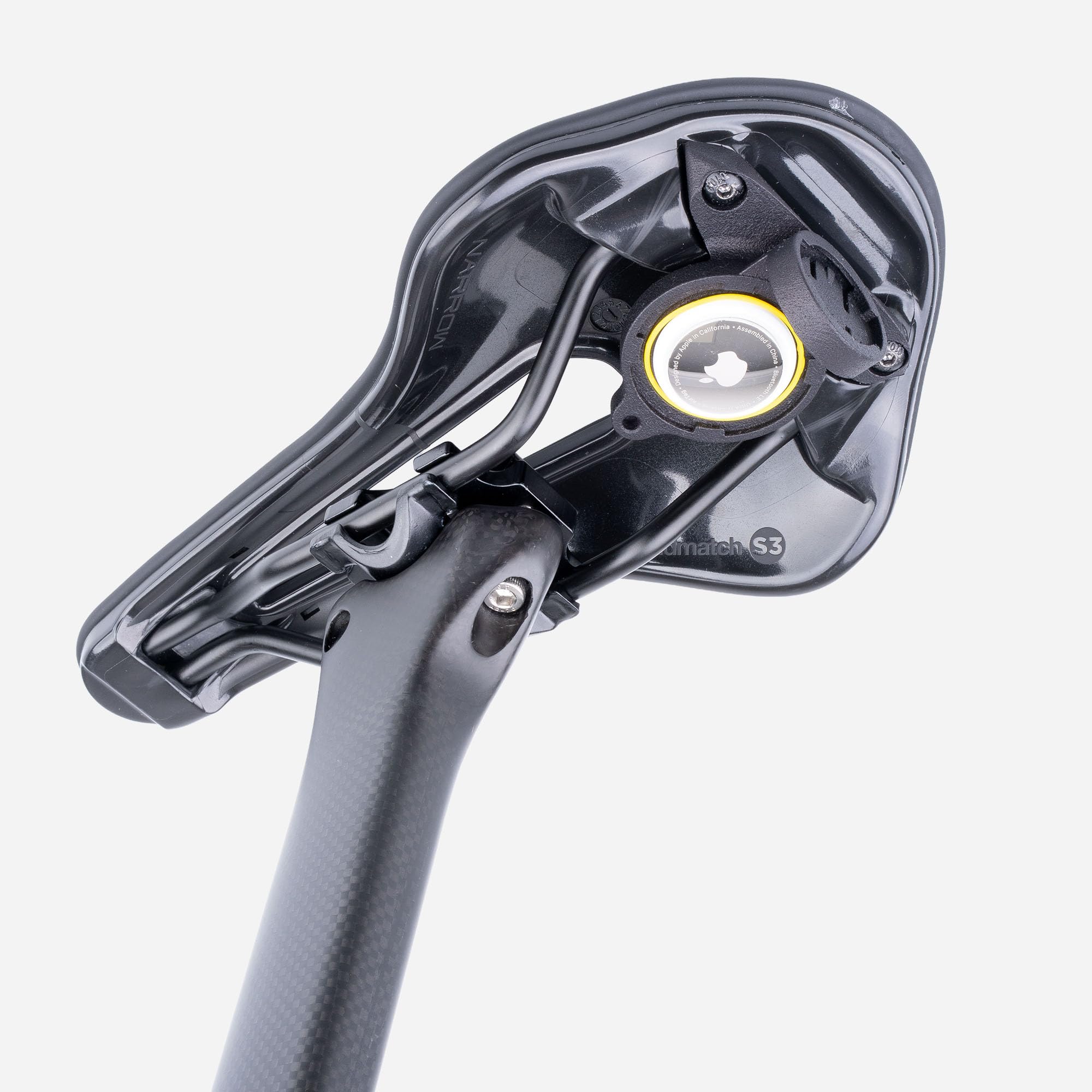 Supporto sella - compatibile con sella San Marco - compatibile con Garmin Varia 515, RearVue 820 & AirTag