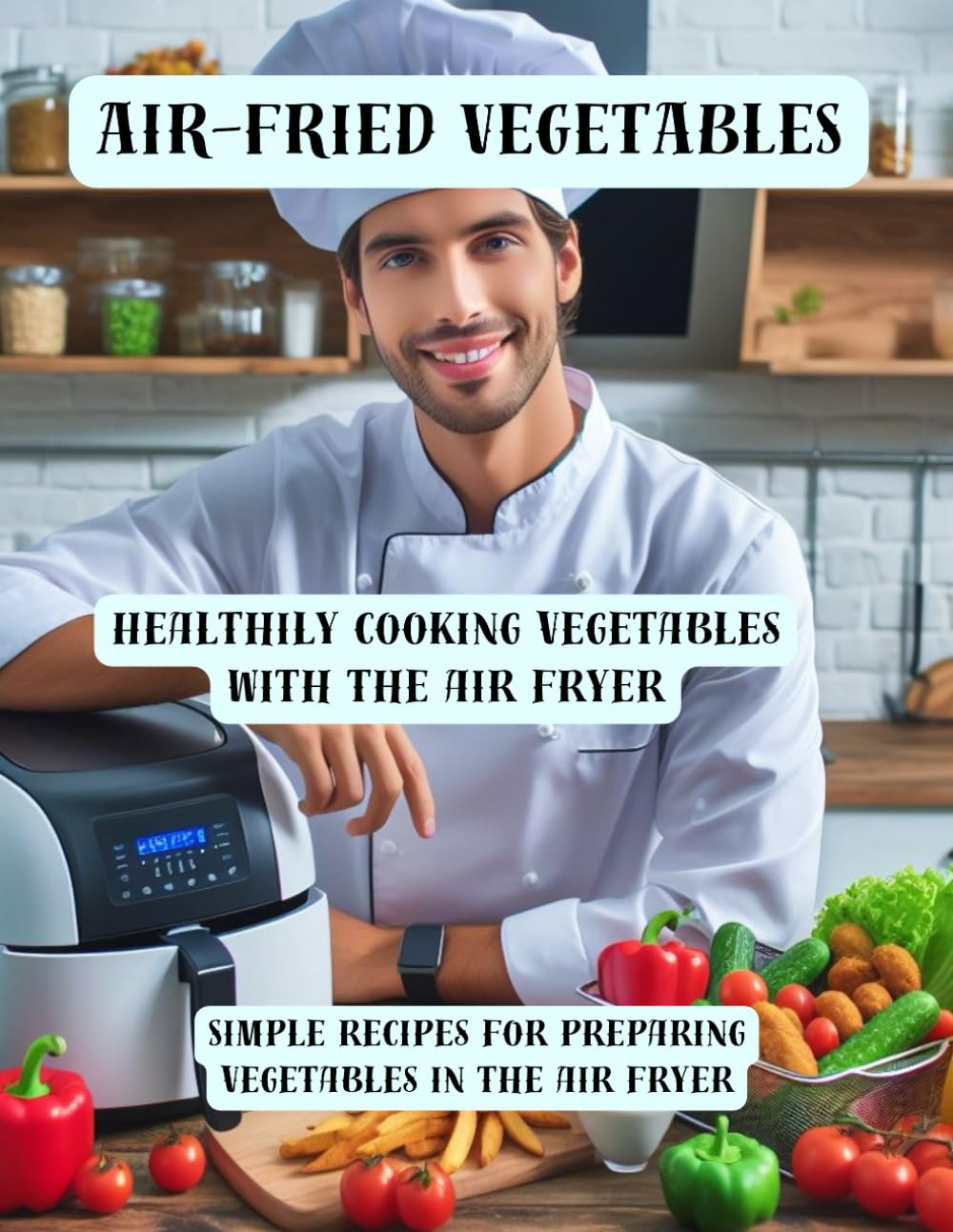 Air-fried vegetables: Healthily cooking vegetables with the air fryer - Simple recipes for preparing vegetables in the air fryer