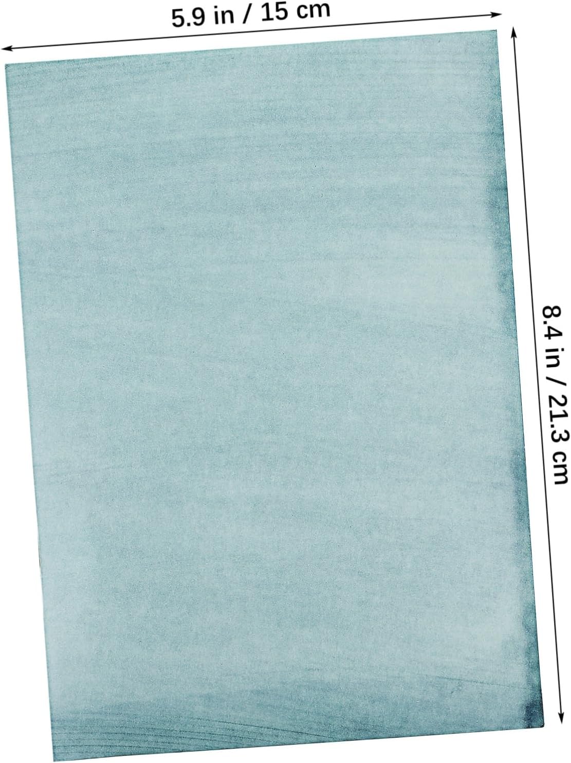 VILLCASE 32Sheets Cyanotype Paper Kit with Transparency Solar Activated Print Paper for DIY Crafts Durable Prints for Photograms and Art Projects