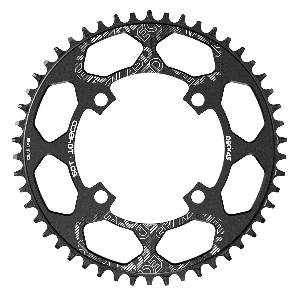 104mm BCD Narrow Wide Tooth Round Bicycle Chainring 40T 42T 44T 46T 48T 50T 52T CNC Machined Alloy Fits 8 to 12 Speed Chains