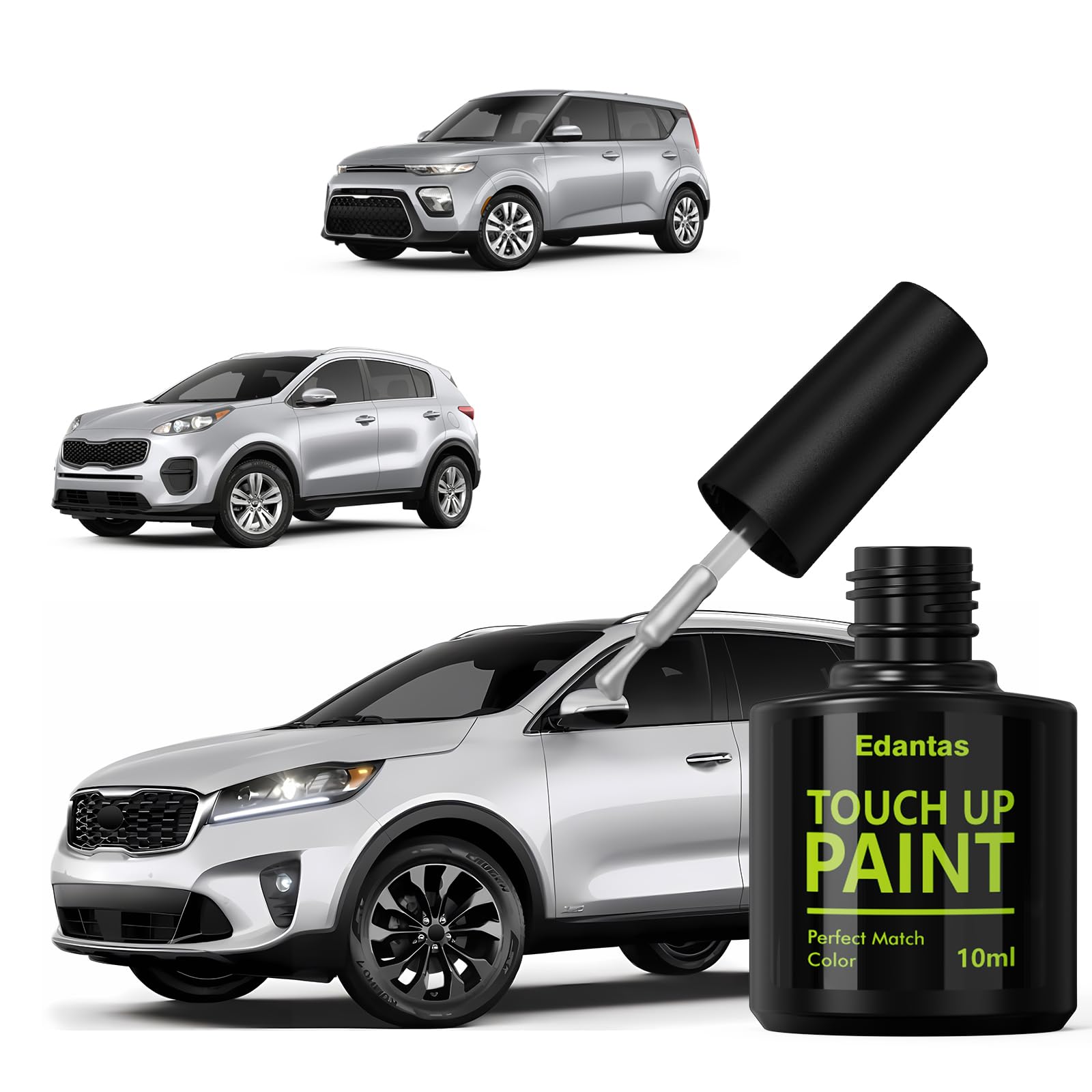 Amazon.com: Edantas KCS/KC Sparkling Silver Touch Up Paint for Kia