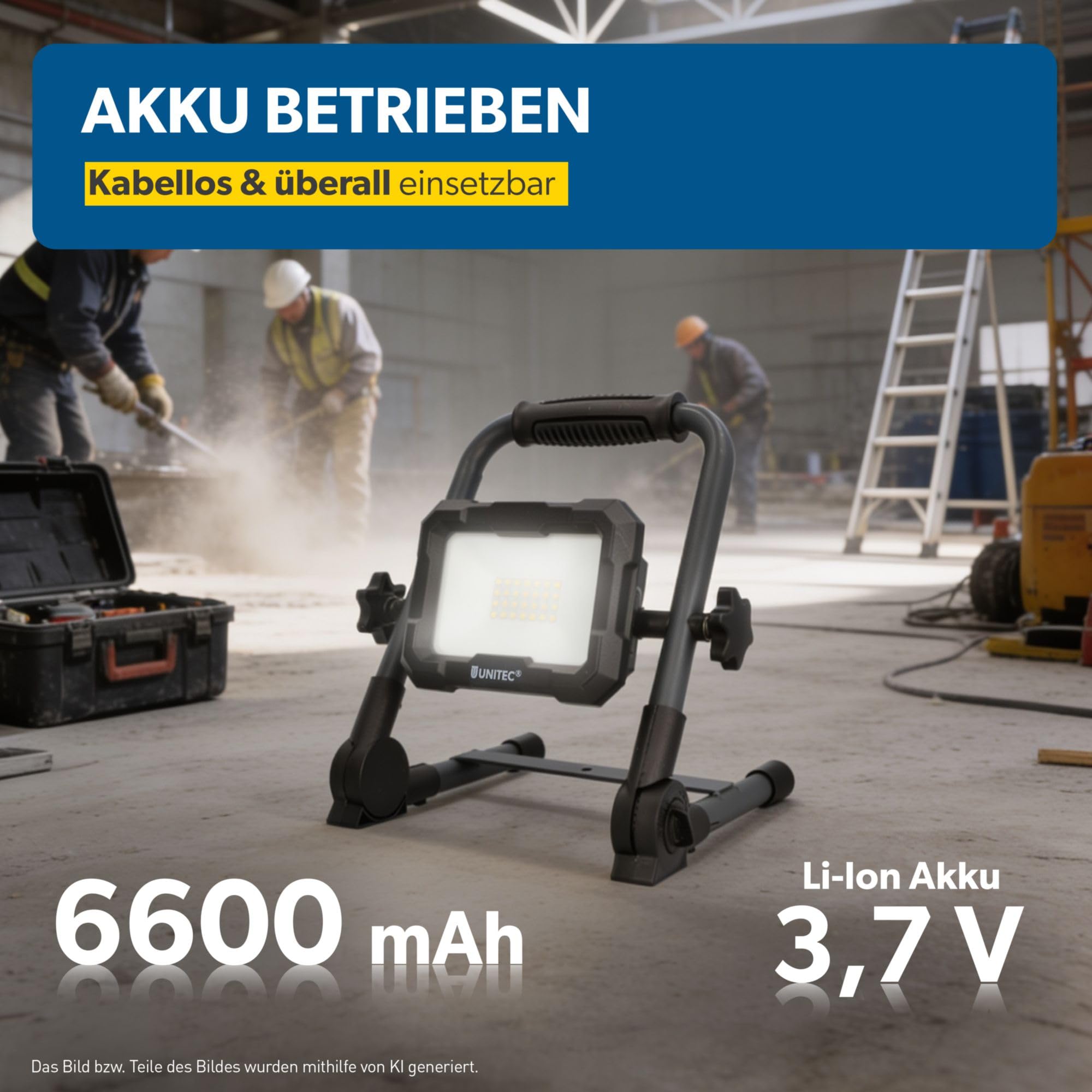 FARETTO LED batteria 20 W, 1600lm