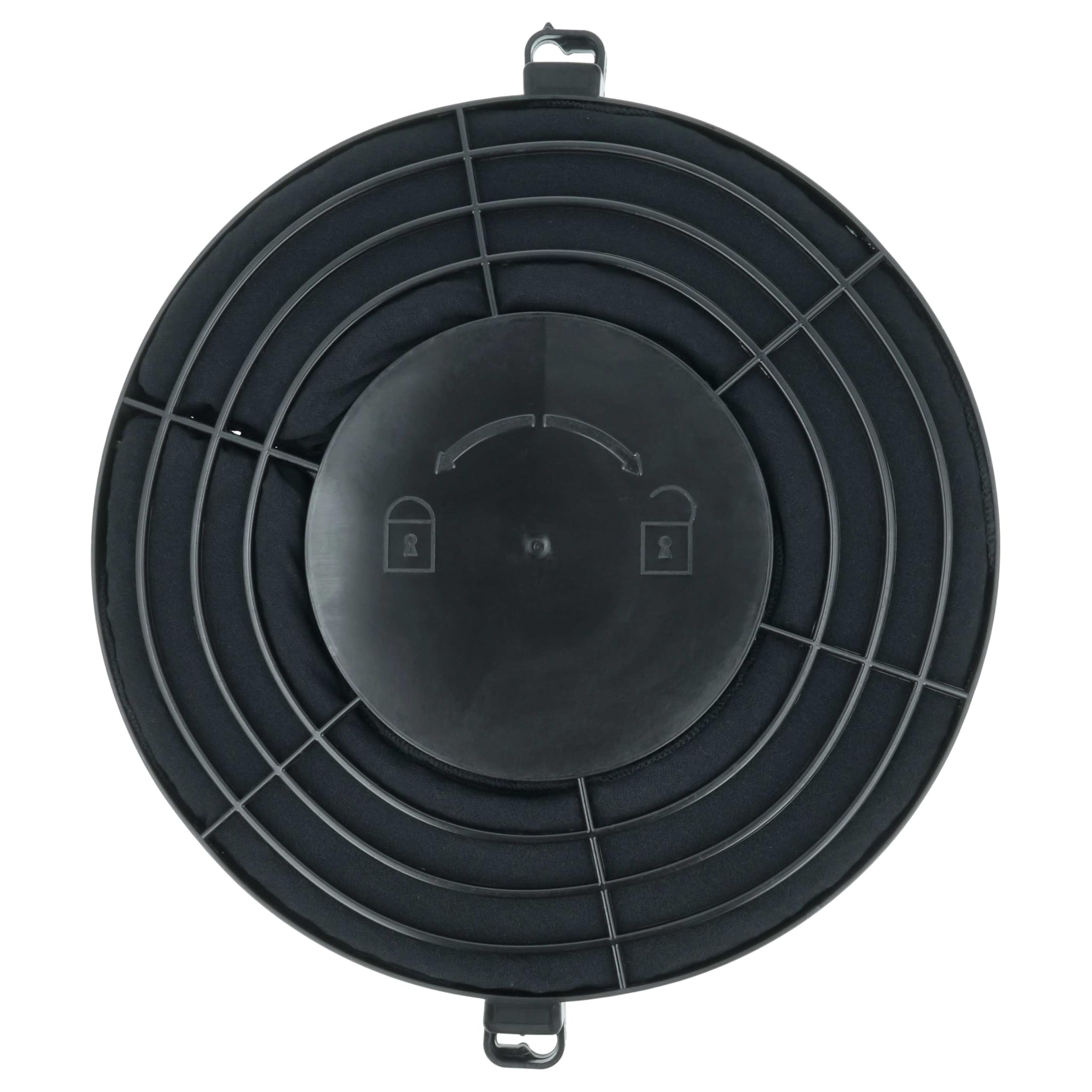 vhbw 4x filtro de carbón activado compatible con Ikea Lagan 203.889.67
