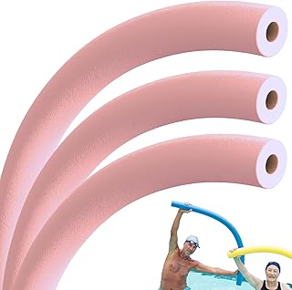 PLAYZOCO Churro de Piscina, Churro natación, Fideos de Piscina, Fideo Espuma para Nadar, Flexible Apto para niños y Adultos, Flotadores para Piscina, 6 cm diámetro x 150 cm Largo