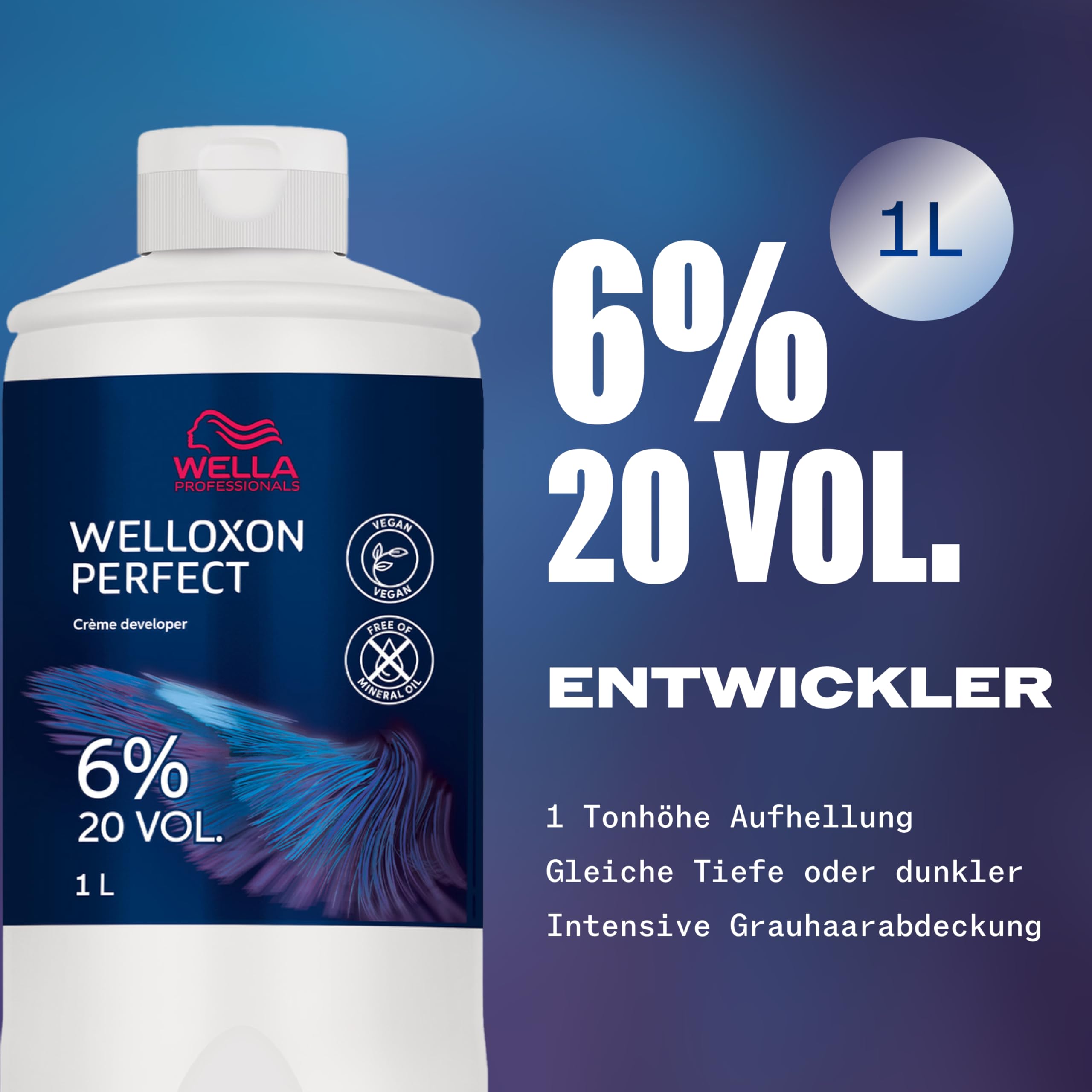 Welloxon Perfect 6% 20 Vol 1000 ml