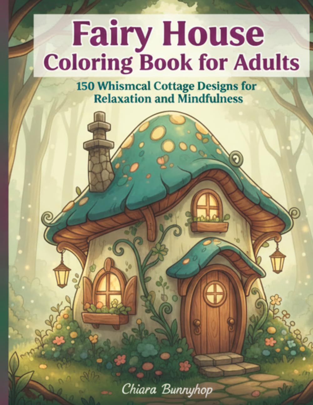 Fairy House Coloring Book for Adults and Teens:150 Whimsical Cottages and Enchanted Fairy Homes for Relaxation and Mindfulness: Discover 150 ... for adults and (CUTE FAIRY HOUSE COLLECTION)