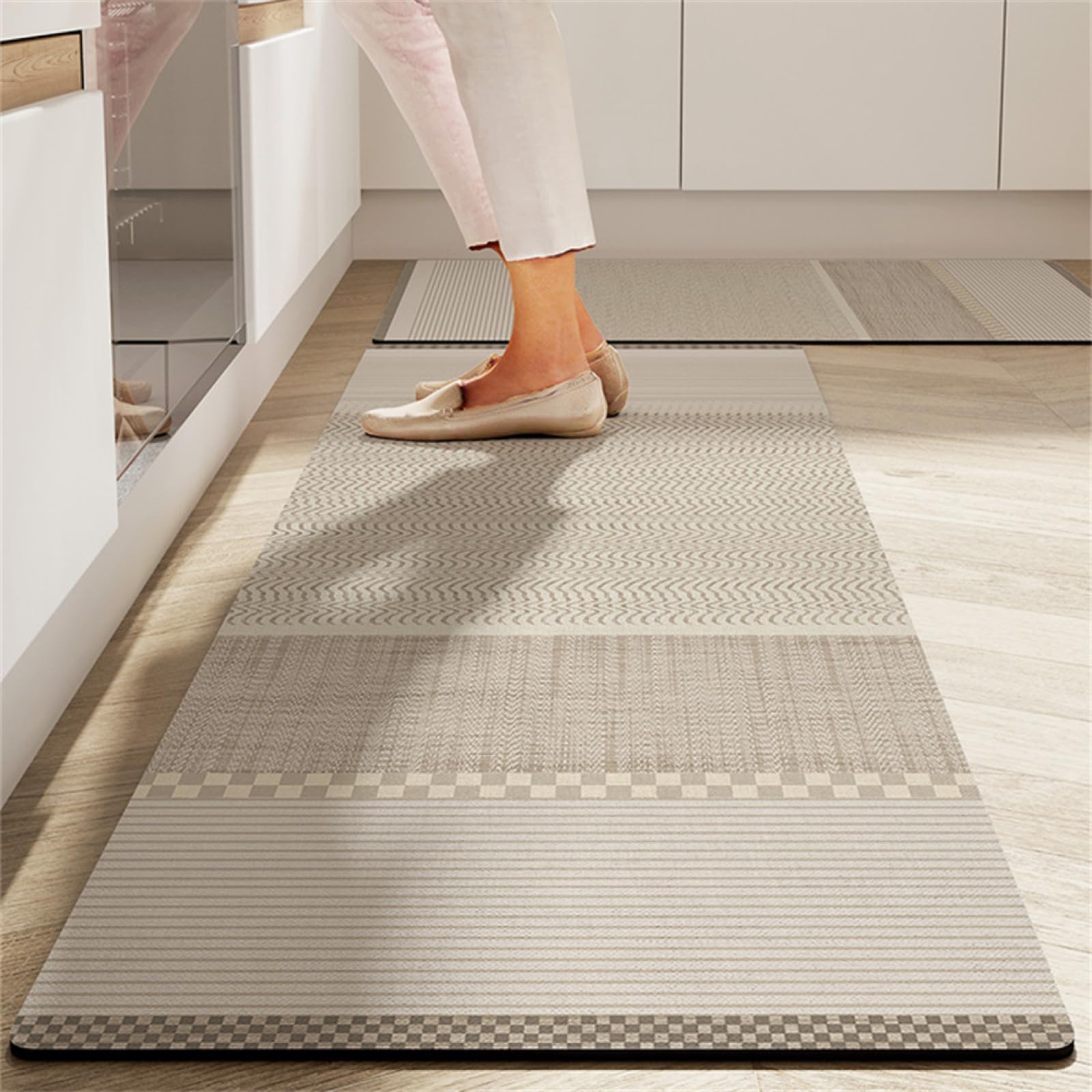 Tapis de cuisine antidérapant lavable grand tapis de sol 80x200cm