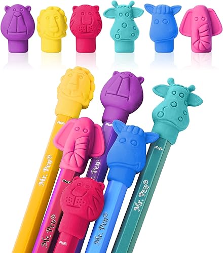 Miniatura 9 de Mr. Pen - Gomas de borrar, paquete de 60 tapas, tapas de borrador de animales, borradores para niños, borradores de lápiz, adornos Variado