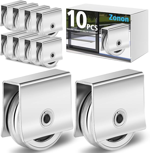 Zonon 10-Pc Sliding Window Rollers: A Budget-Friendly, Durable Fix for Showcases